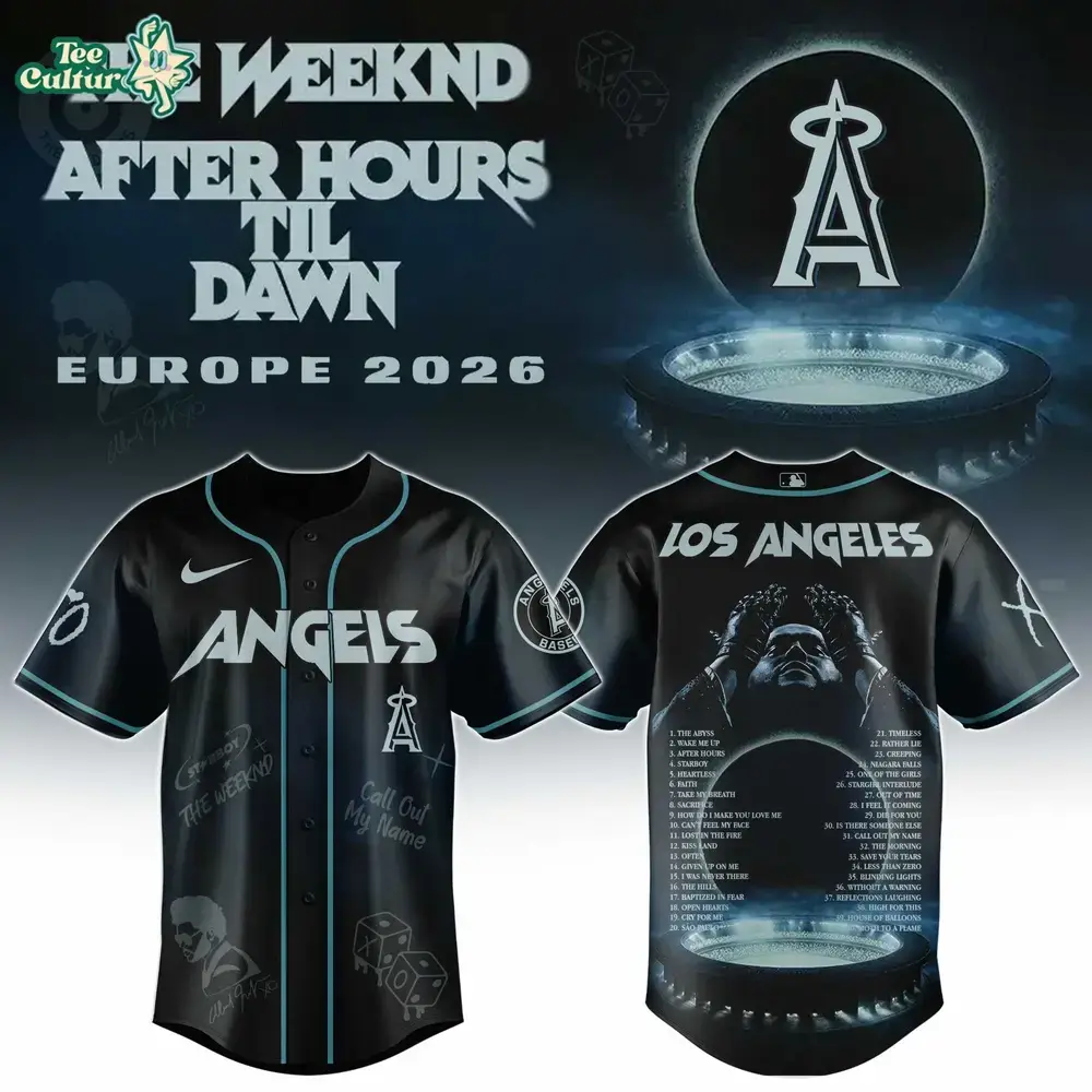 Los Angeles Angels 2026 Weekend Special Edition Limited Jersey Image