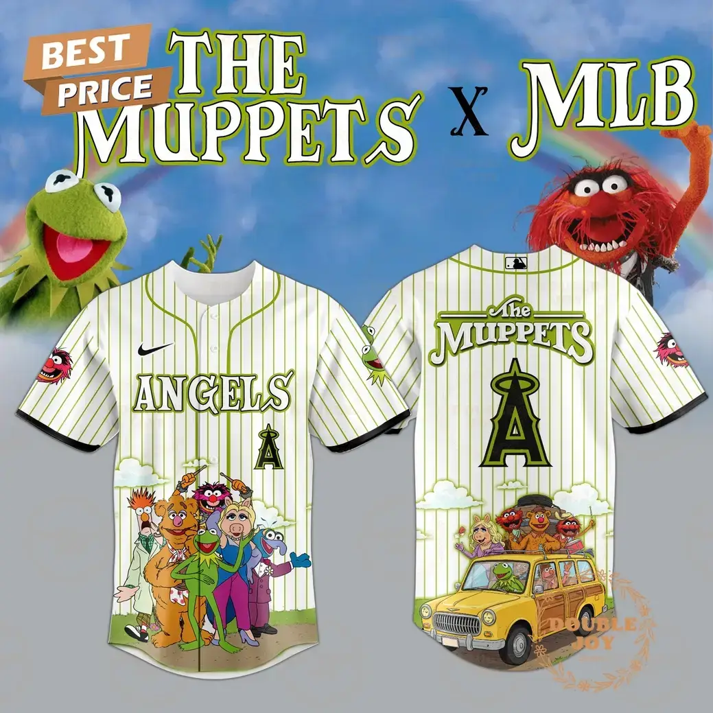 Los Angeles Angels The Muppets 2025 Limited Edition Baseball Jersey Image