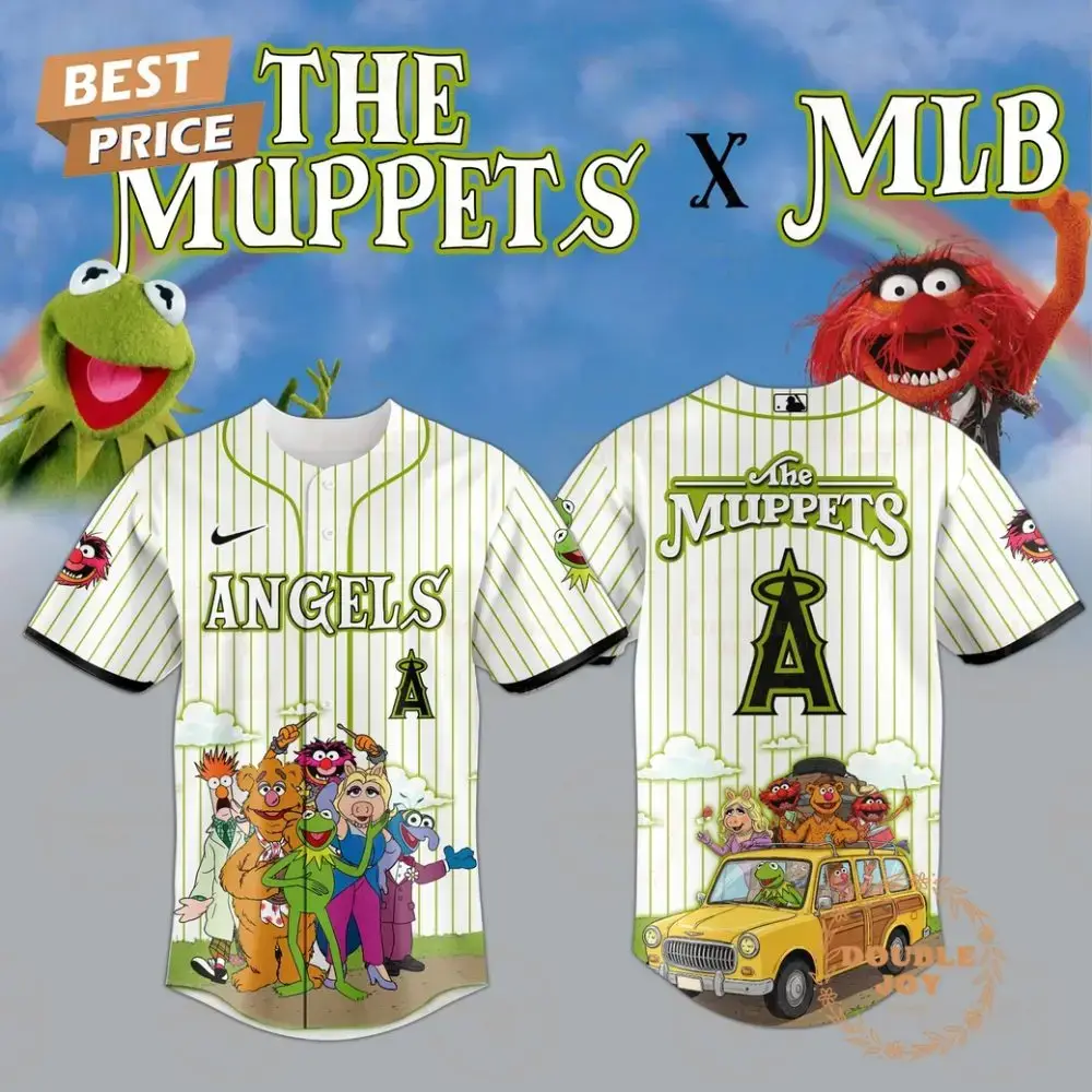 Los Angeles Angels The Muppets 2025 Limited Edition Baseball Jersey Image