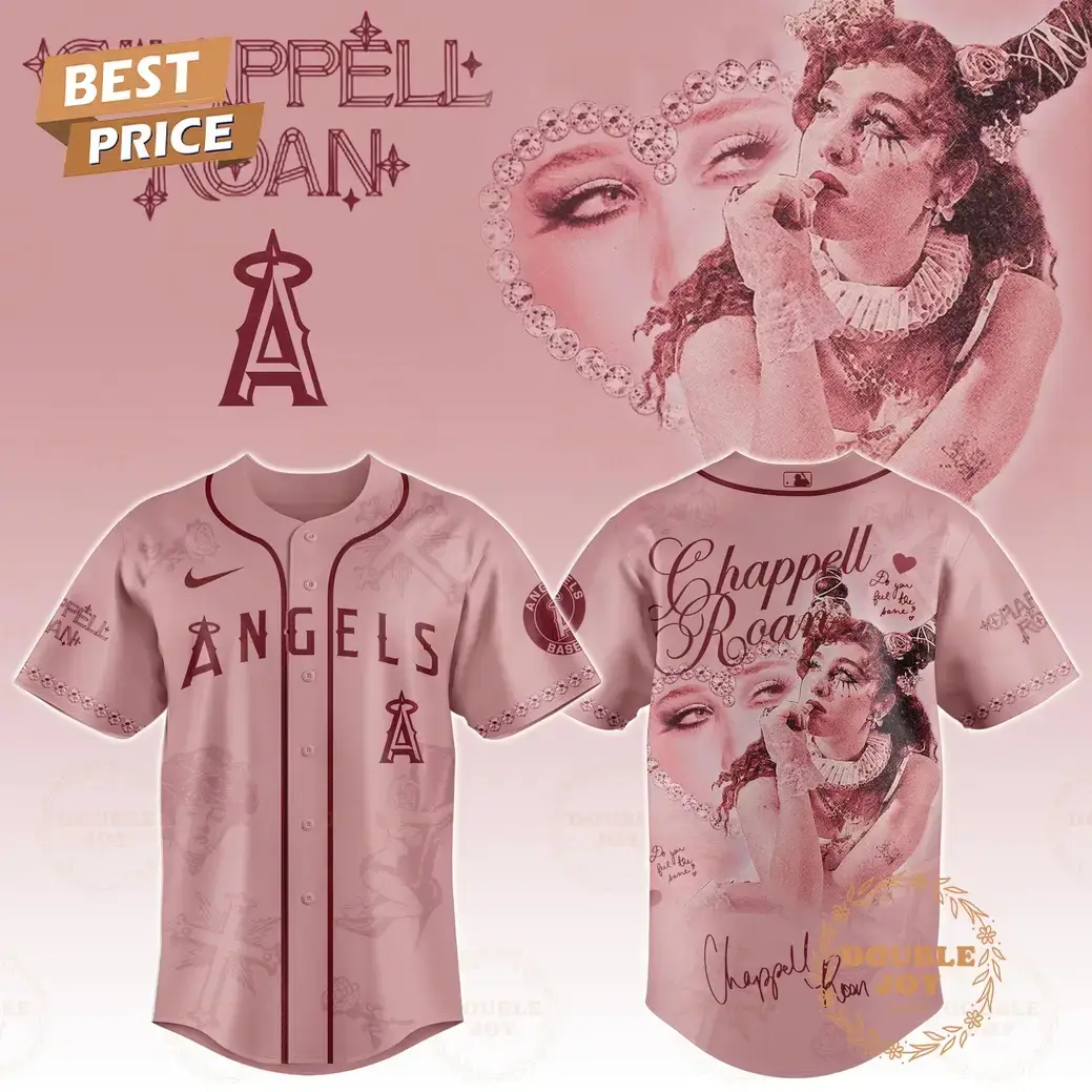 Los Angeles Angels x Chappell Roan Song Picture You 2025 Baseball Jersey Image
