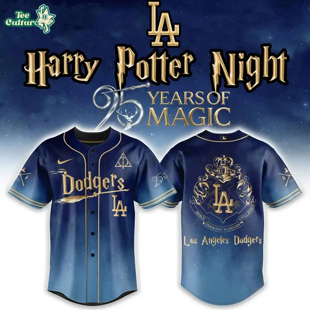 Los Angeles Dodgers Harry Potter 2026 Limited Edition Jersey| Jogger | Cap Image