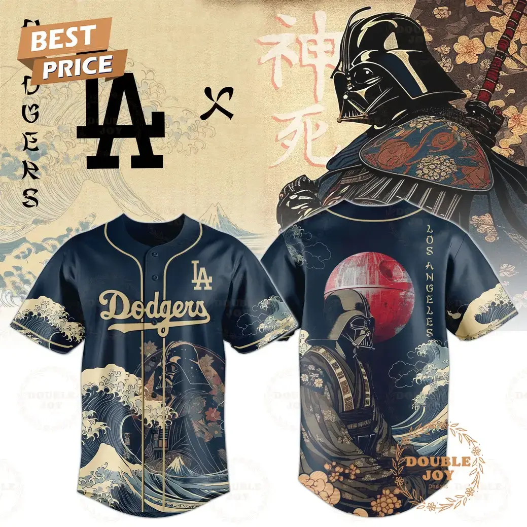 Los Angeles Dodgers Lord Vader 2025 Limited Edition Baseball Jersey Image