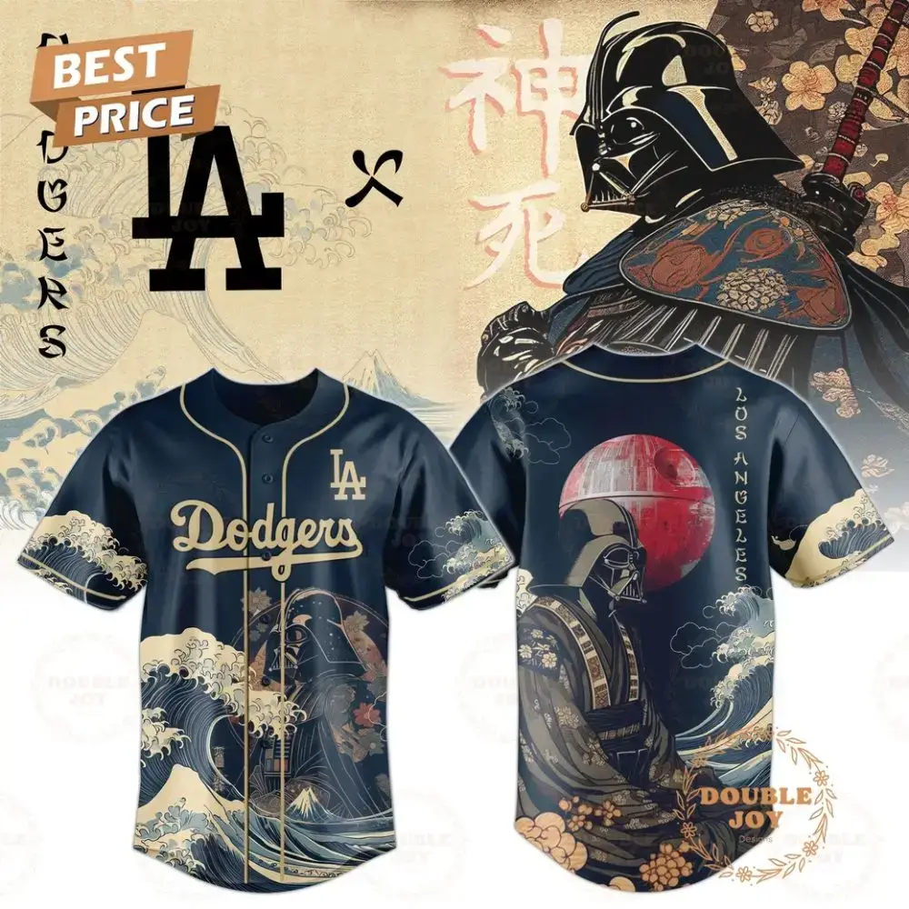 Los Angeles Dodgers Lord Vader 2025 Limited Edition Baseball Jersey Image
