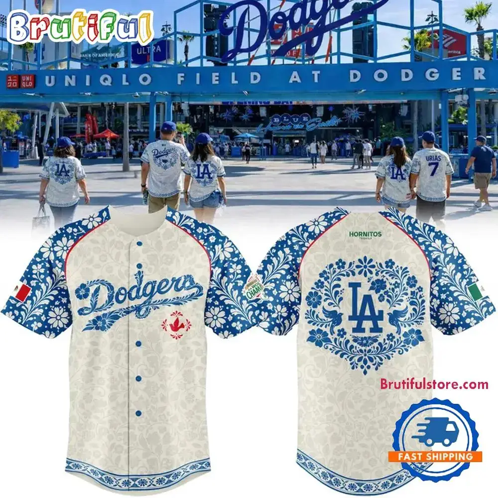 Los Angeles Dodgers Mexican Heritage Night 2026 Jersey Shirt Image