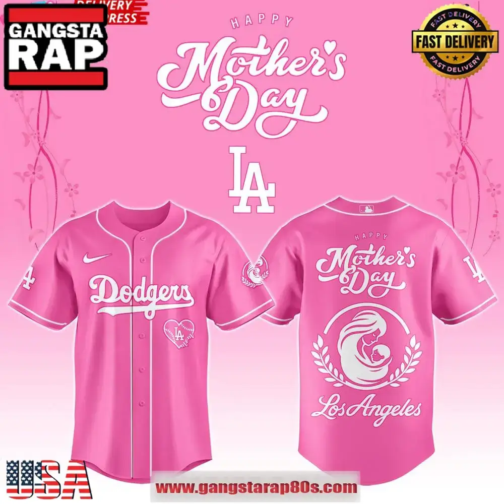 Los Angeles Dodgers Mothers Day 2025 Baseball Jersey Shirt Image
