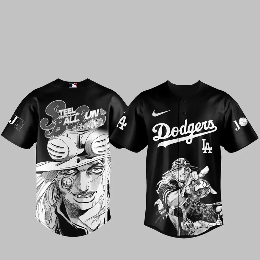 Los Angeles Dodgers Steel Ball Run 2026 Major League Baseball Jersey Image