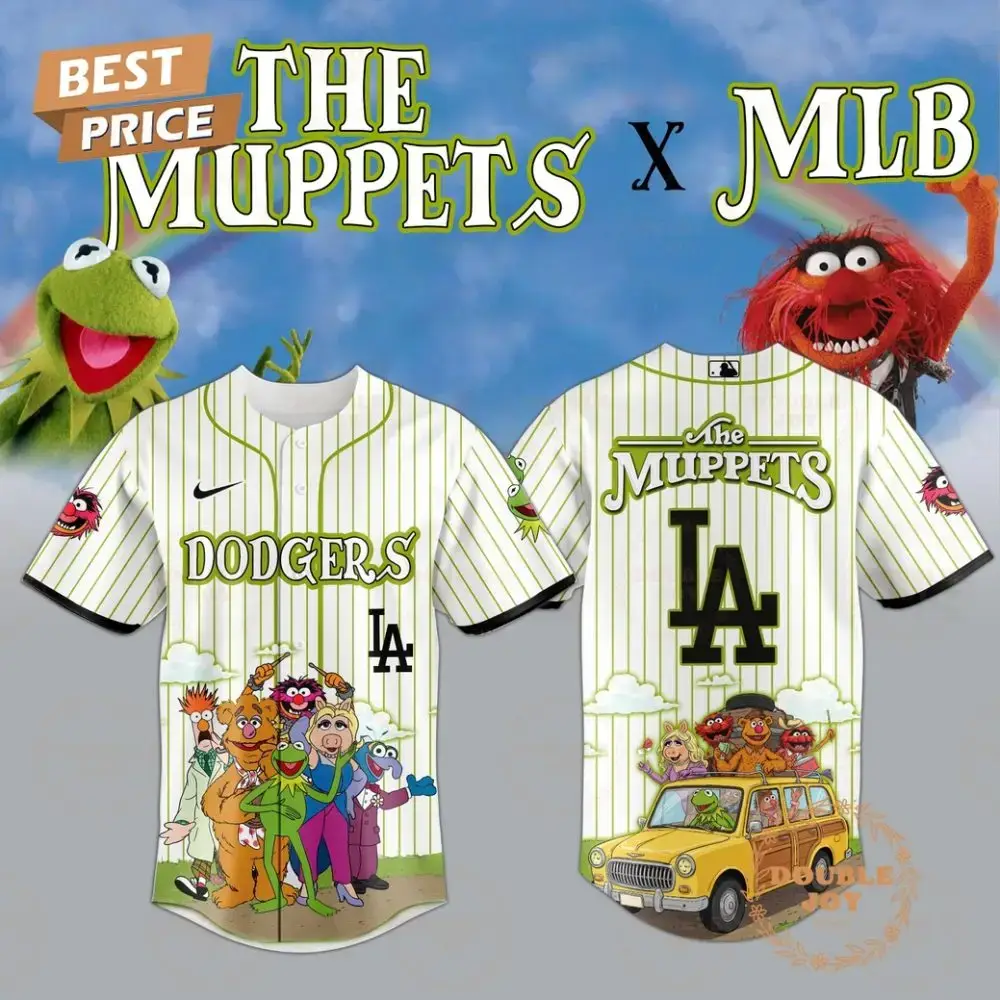 Los Angeles Dodgers The Muppets 2025 Limited Edition Baseball Jersey Image