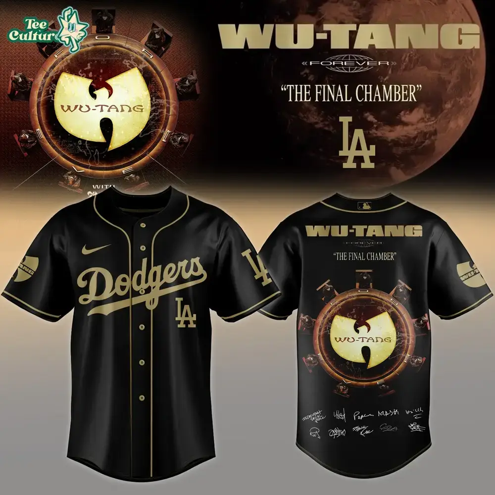 Los Angeles Dodgers x Wu Tang Forever The Final Chamber 2026 Signature Jersey Image