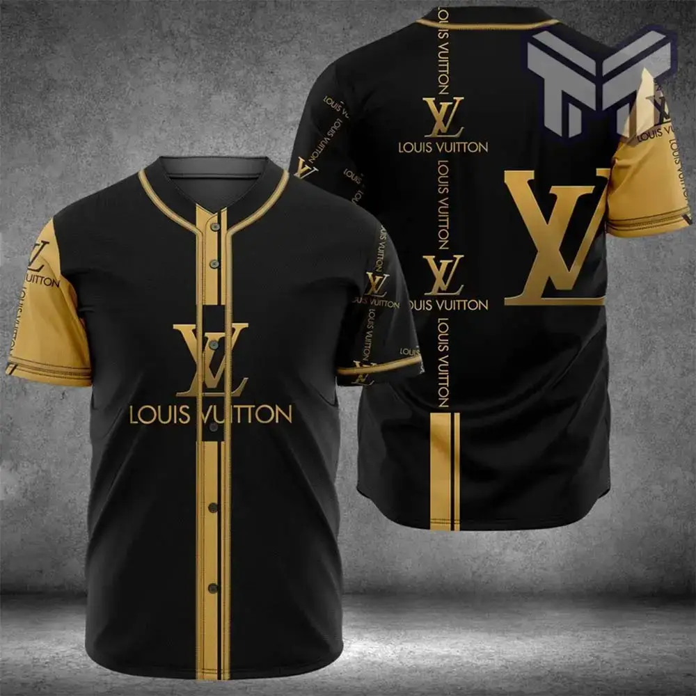 Louis Vuitton Baseball Jersey Shirt Lv Luxury Clothing Clothes Sport For Men Women Hot Type01 Image