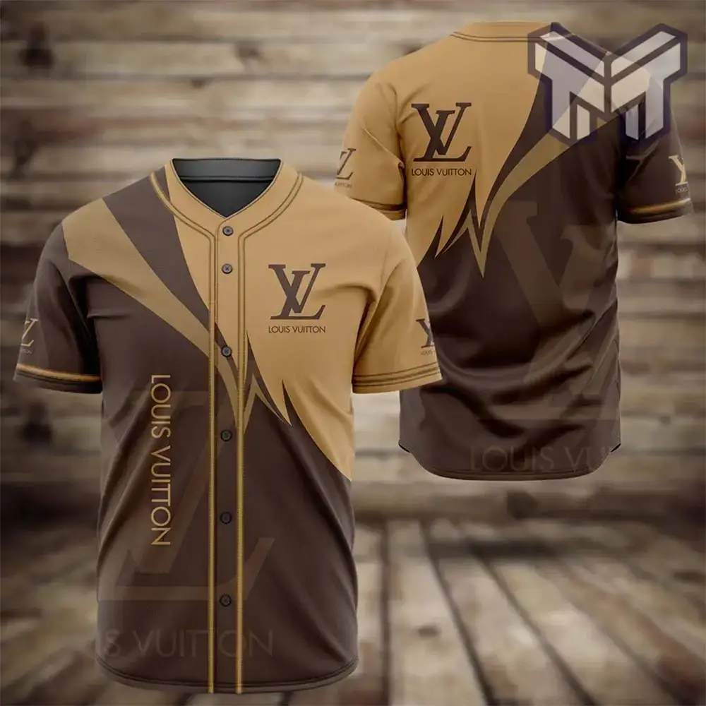 Louis Vuitton Baseball Jersey Shirt Lv Luxury Clothing Clothes Sport Outfit For Men Women Hot Image