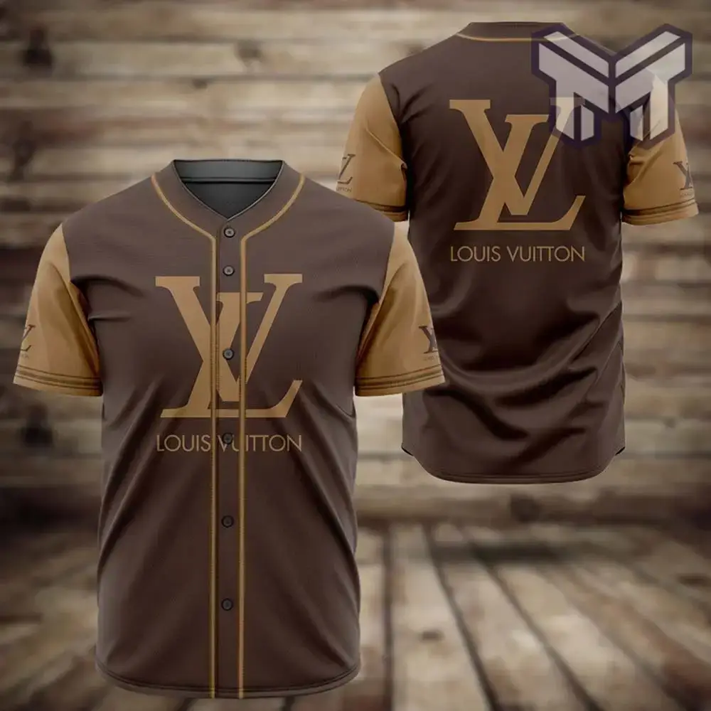 Louis Vuitton Baseball Jersey Shirt Lv Luxury Clothing Clothes Sport Outfit For Men Women Hot Type01 Image