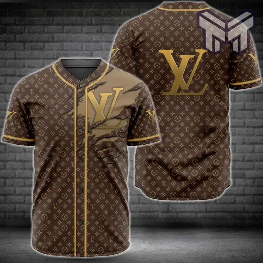 Louis Vuitton Baseball Jersey Shirt Lv Luxury Clothing Clothes Sport Outfit For Men Women Hot Type02 Image