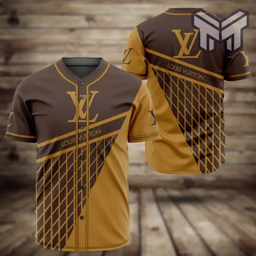 Louis Vuitton Baseball Jersey Shirt Lv Luxury Clothing Clothes Sport Outfit For Men Women Hot Type05 Image