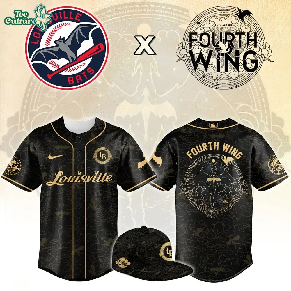 Louisville Bats x Fourth Wing Fantasy Limited Edition Jersey Image