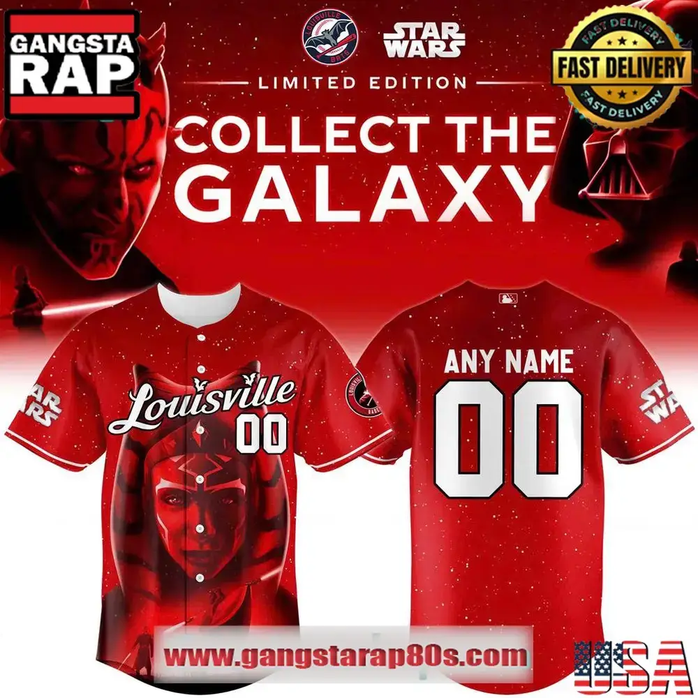 Louisville Bats x Star Wars 2025 Baseball Jersey Image