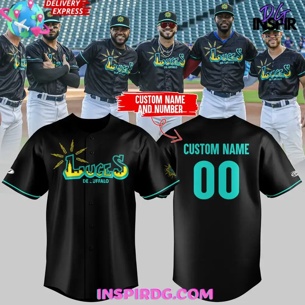 Luces De Buffalo Bisons 2024 Baseball Jersey Image