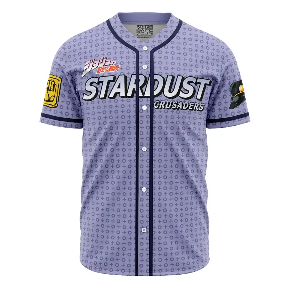 Lucid Stardust Crusaders Jojo’S Bizarre Adventure Baseball Jersey Image