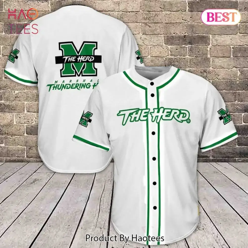 Marshall Thundering Herd Baseball Jersey - Stylish Fan Gear For Ultimate Support Image