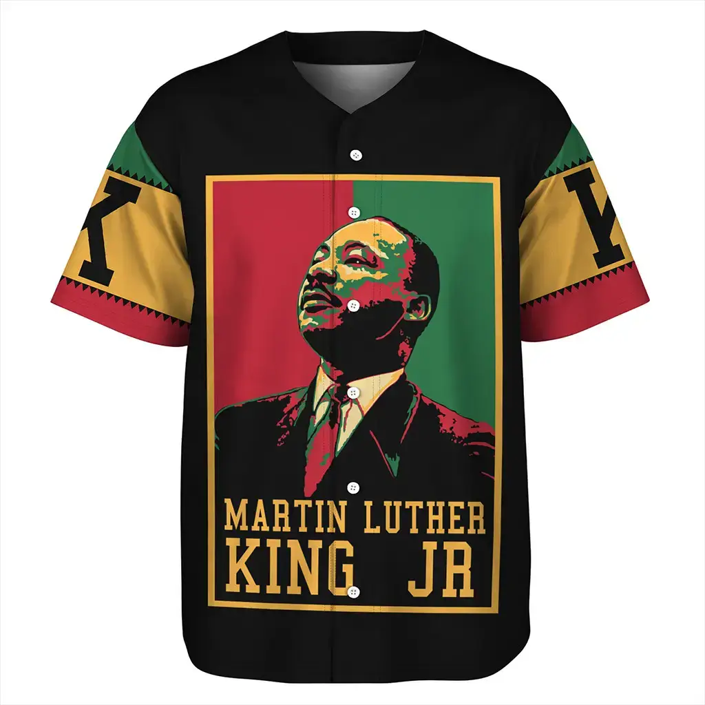 Martin Luther King Day 2026 History Baseball Jersey Image