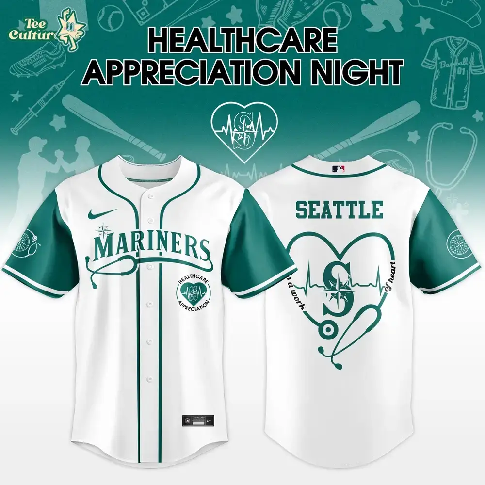 Miami Marlins Healthcare Appreciation Night 2026 Limited Edition Blue Baseball Jersey Image