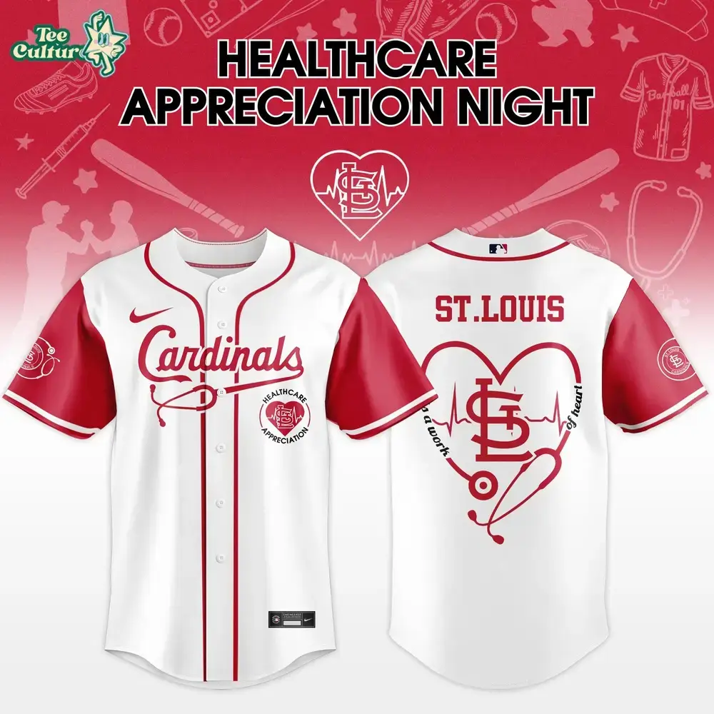 Miami Marlins Healthcare Appreciation Night 2026 Limited Edition Red Baseball Jersey Image