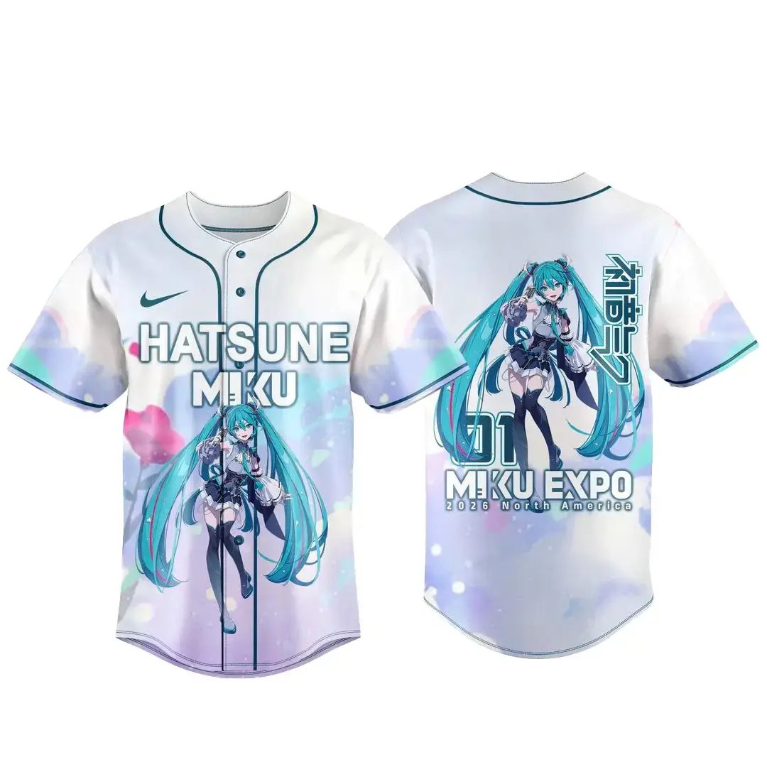 Miku Expo 2026 North America Baseball Jersey Image