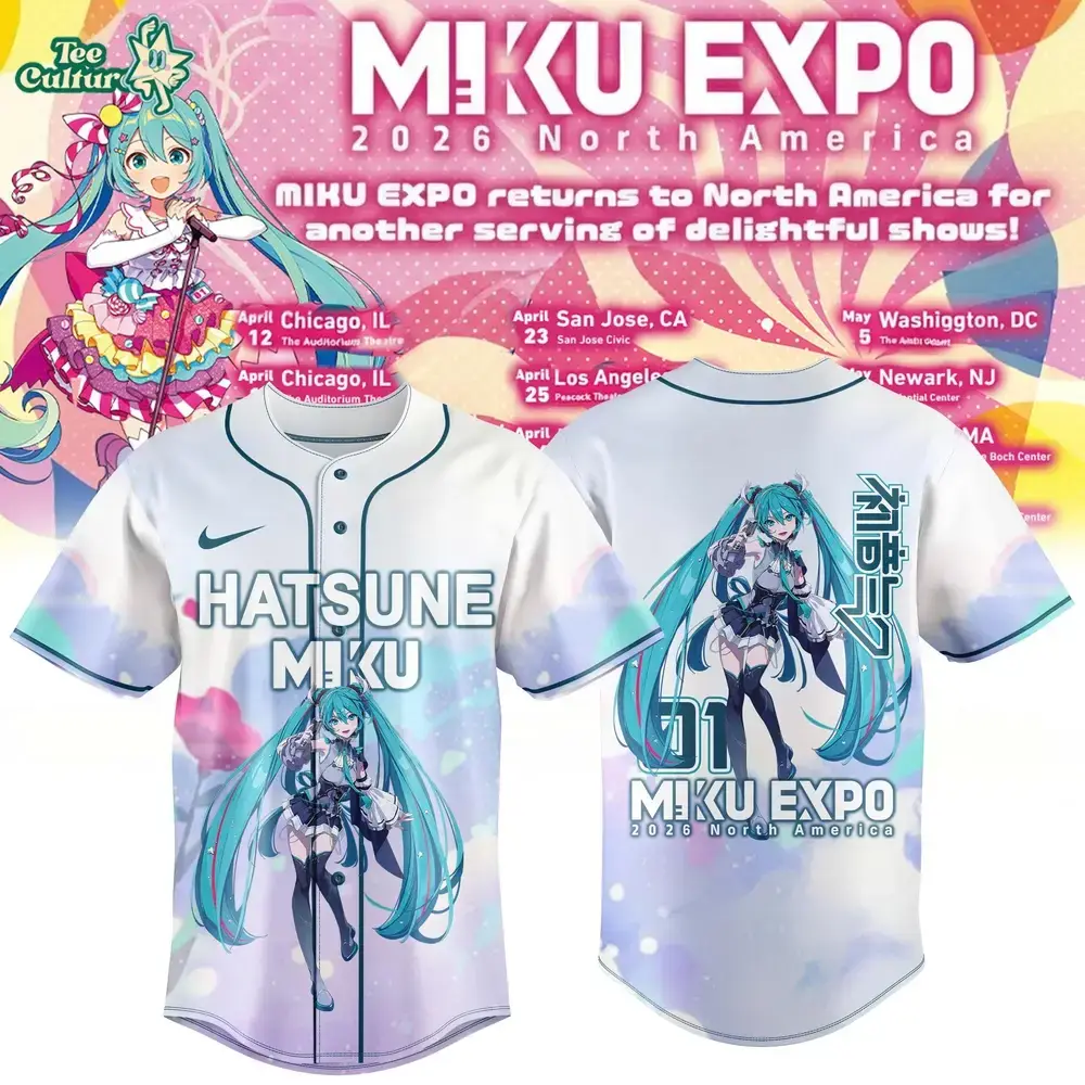 Miku Expo 2026 North America Jersey - Blue Image