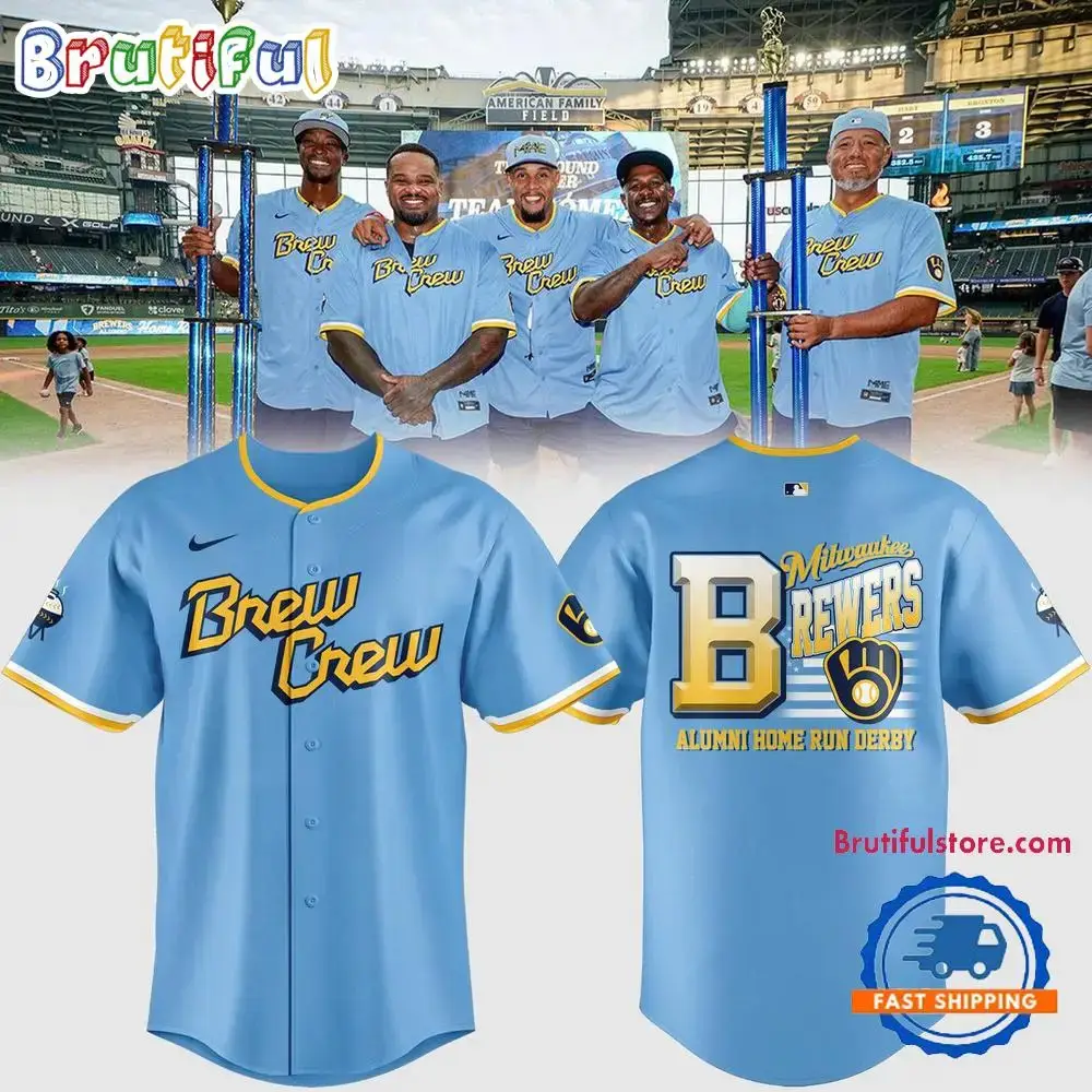 Milwaukee Brewers Alumni Home Run Derby Baseball Jersey Image