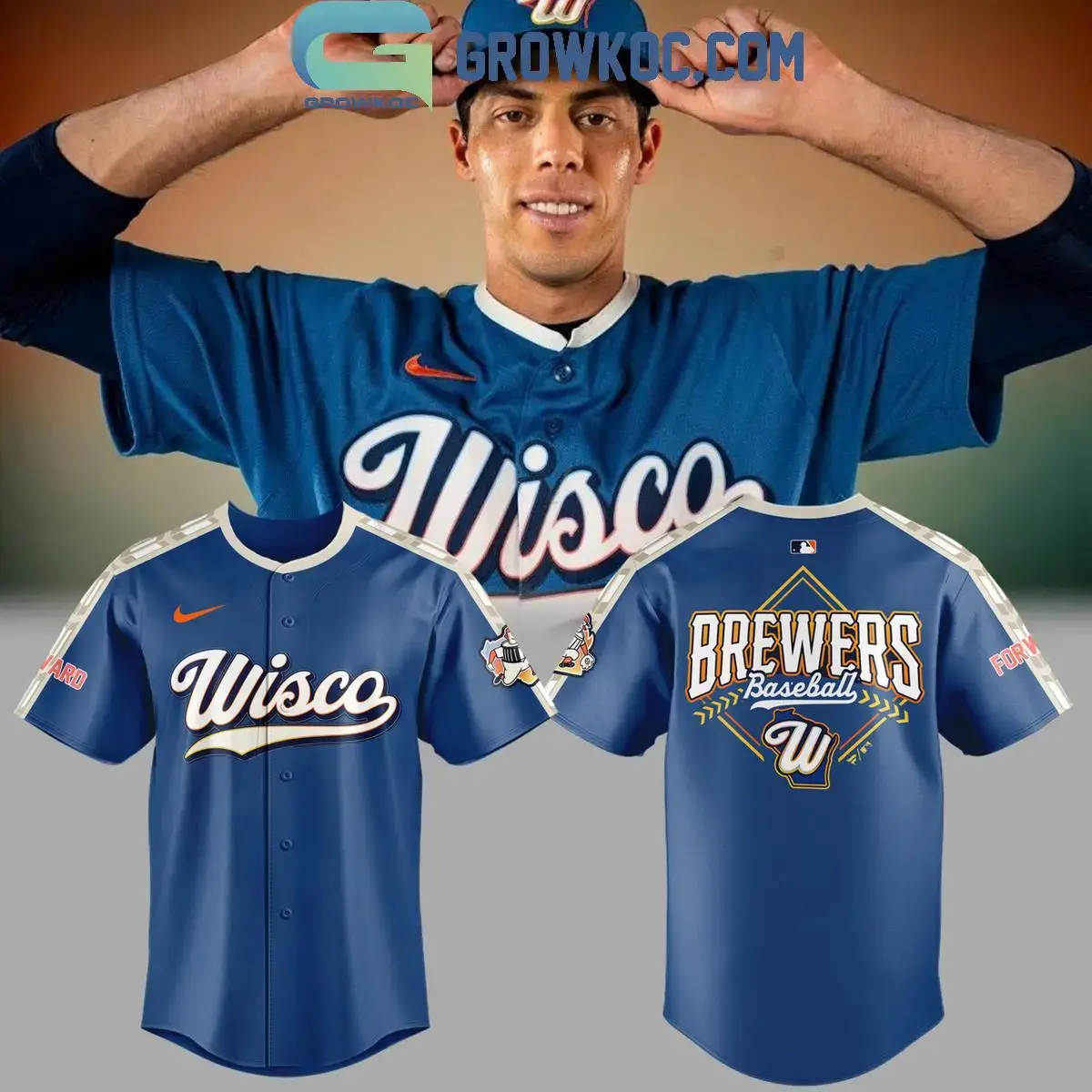 Milwaukee Brewers City Connect New Seaon 2026 Jersey Image