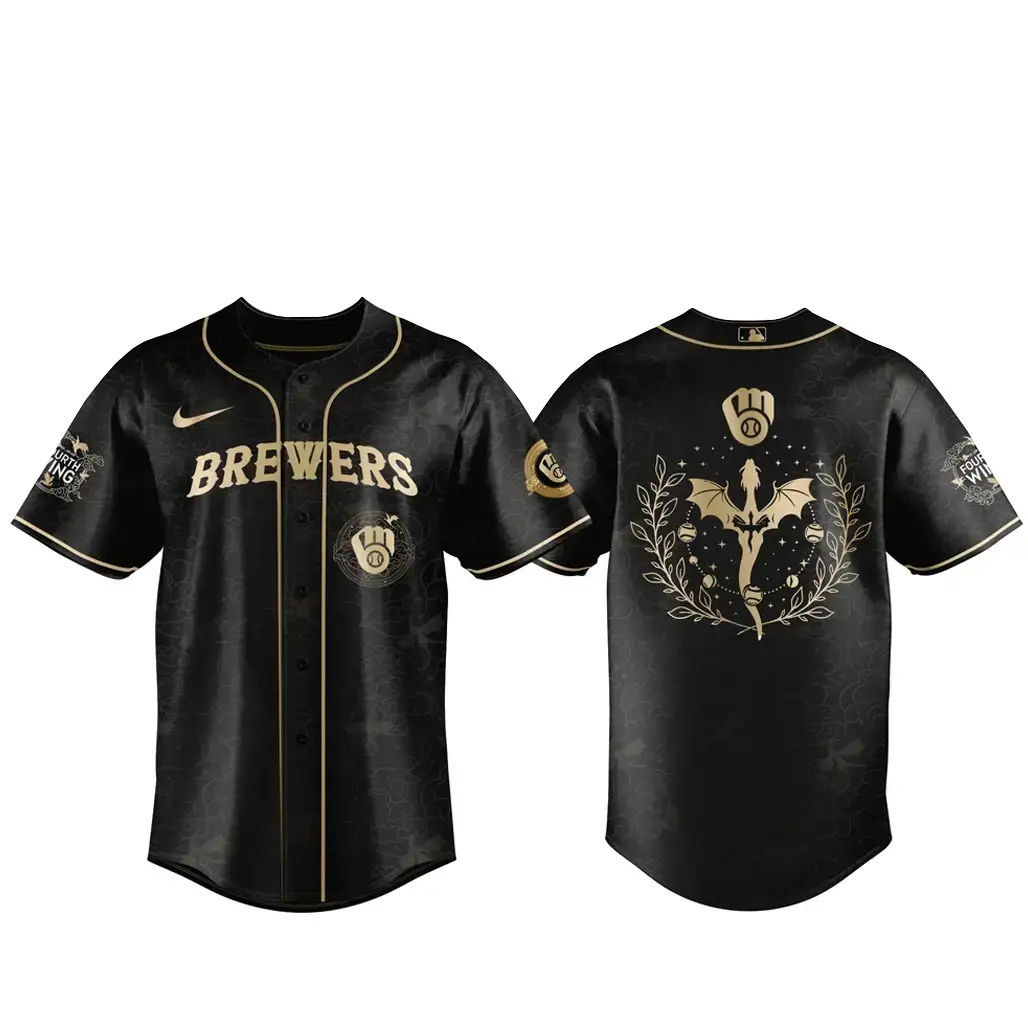 Milwaukee Brewers Fourth Wing Night 2026 Baseball Jersey Image