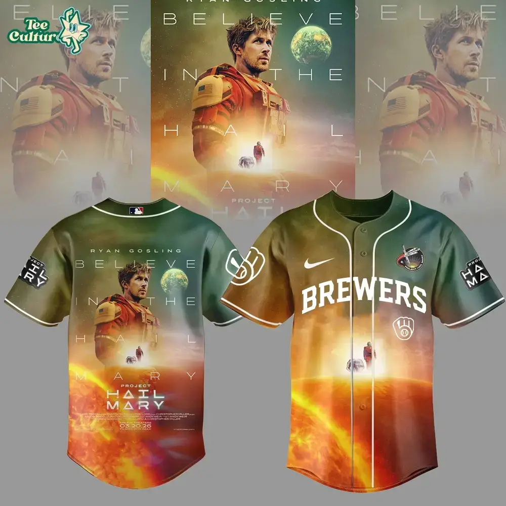 Milwaukee Brewers x Project Hail Mary 2026 Collector Jersey Image