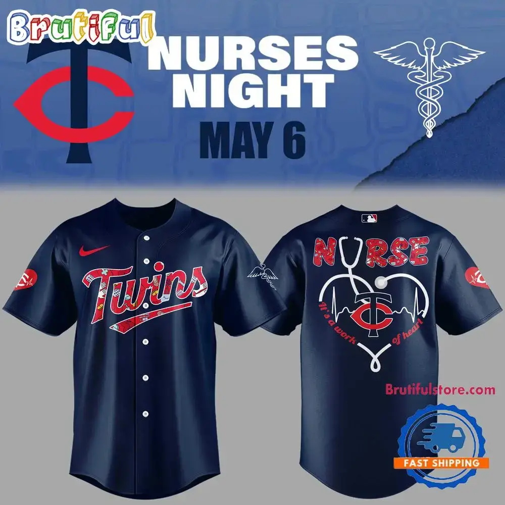 Minnesota Twins Baseball Nurses Night Jersey Image