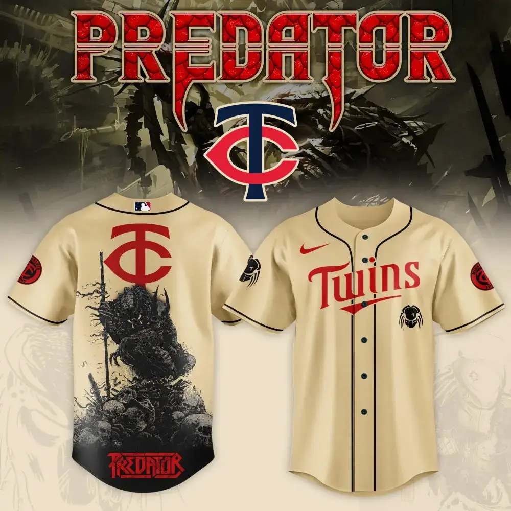 Minnesota Twins Mlb X Predator Custom Baseball Jersey Image