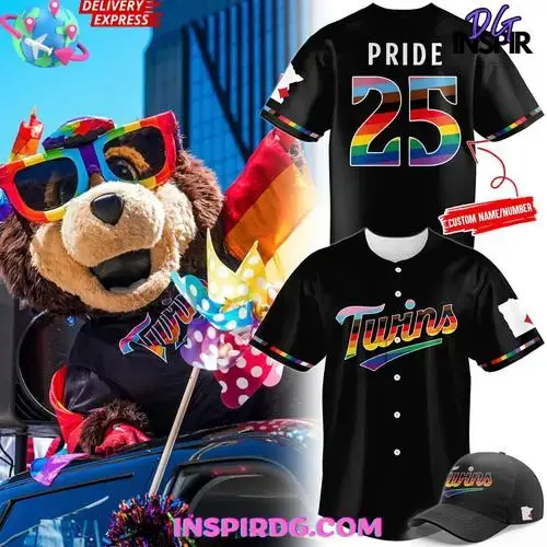 Minnesota Twins Pride Night 2025 Performance Jersey Image