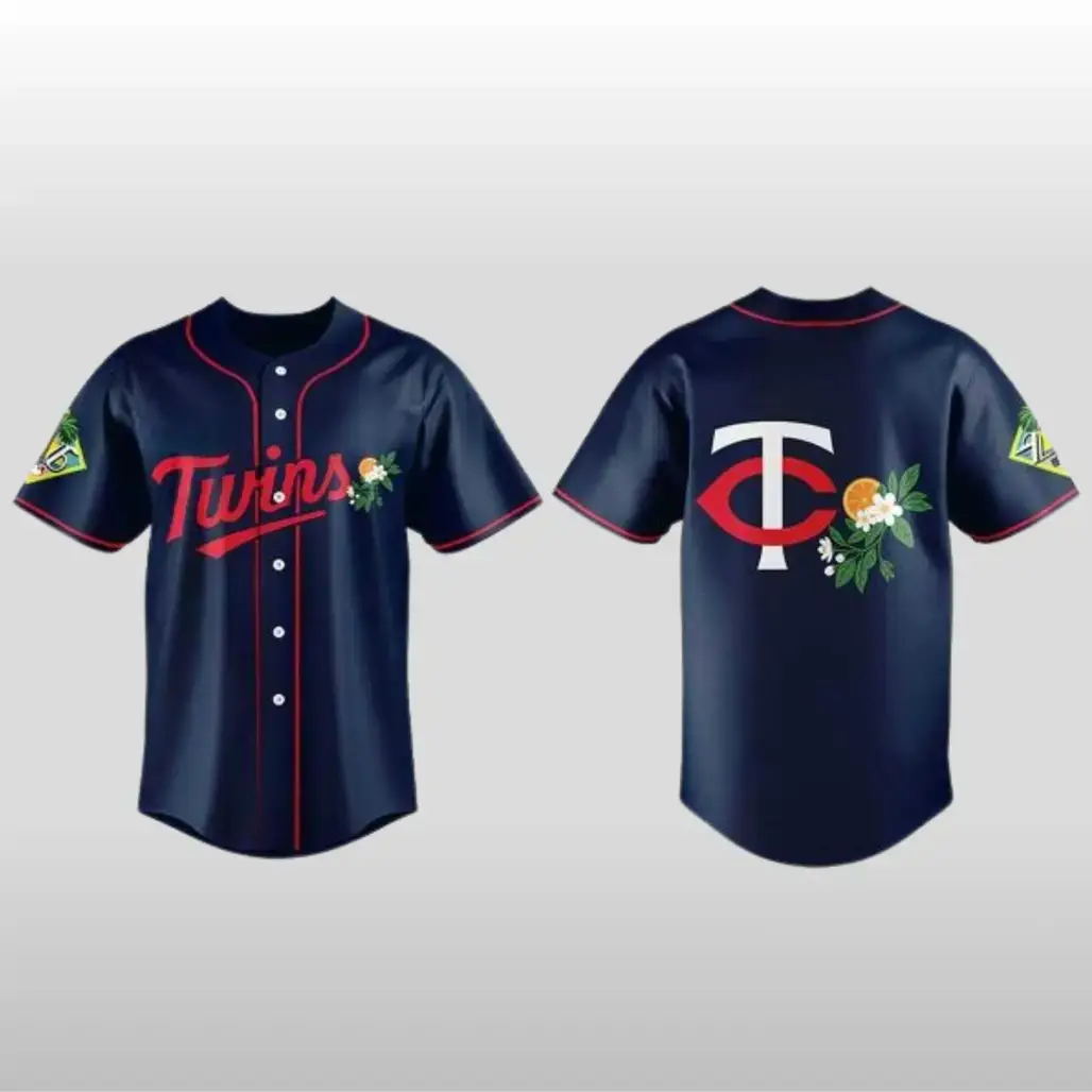 Minnesota Twins Spring Training Camp 2026 Baseball Jersey Image