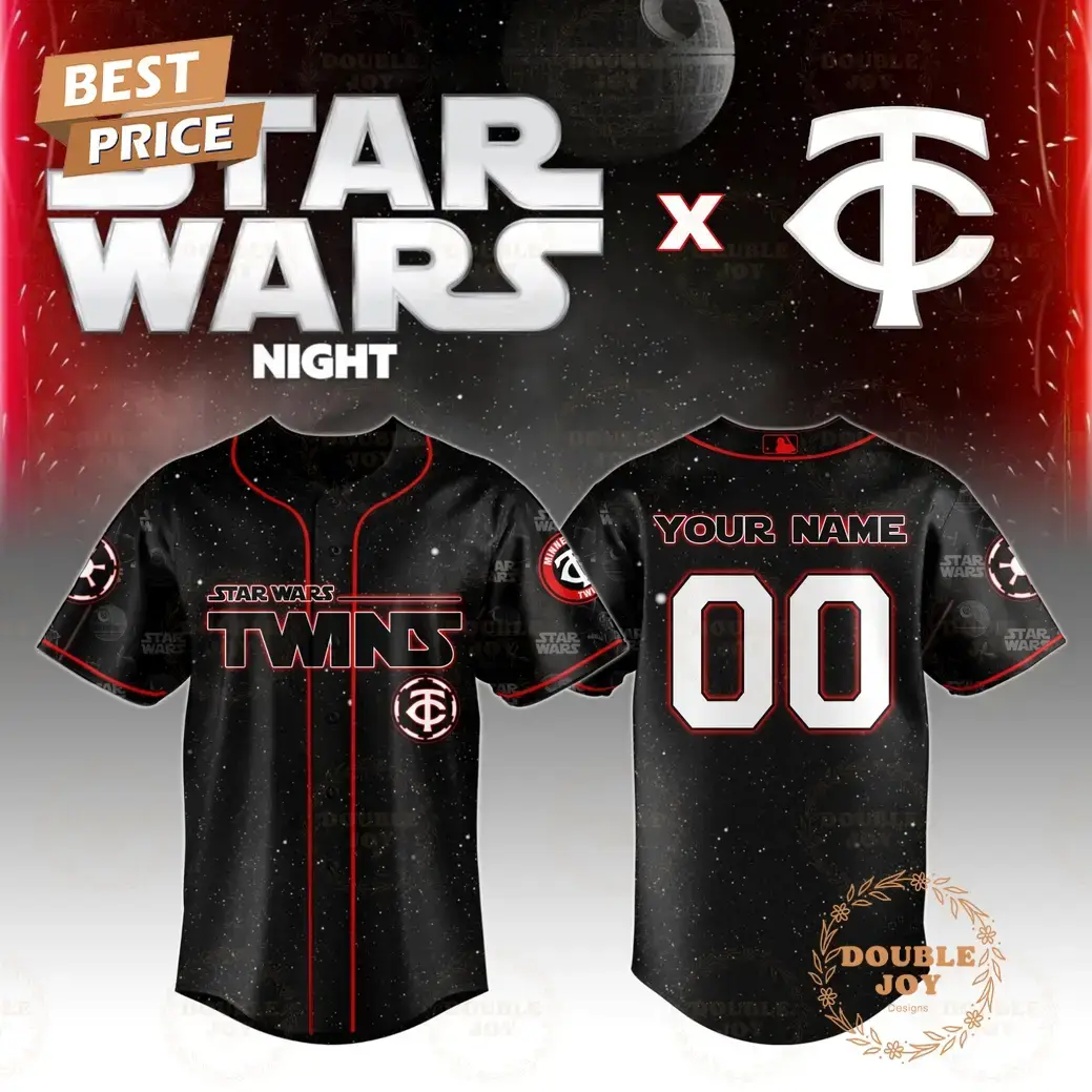 Minnesota Twins Star Wars 2025 Custom Name Limited Edition Baseball Jersey Image