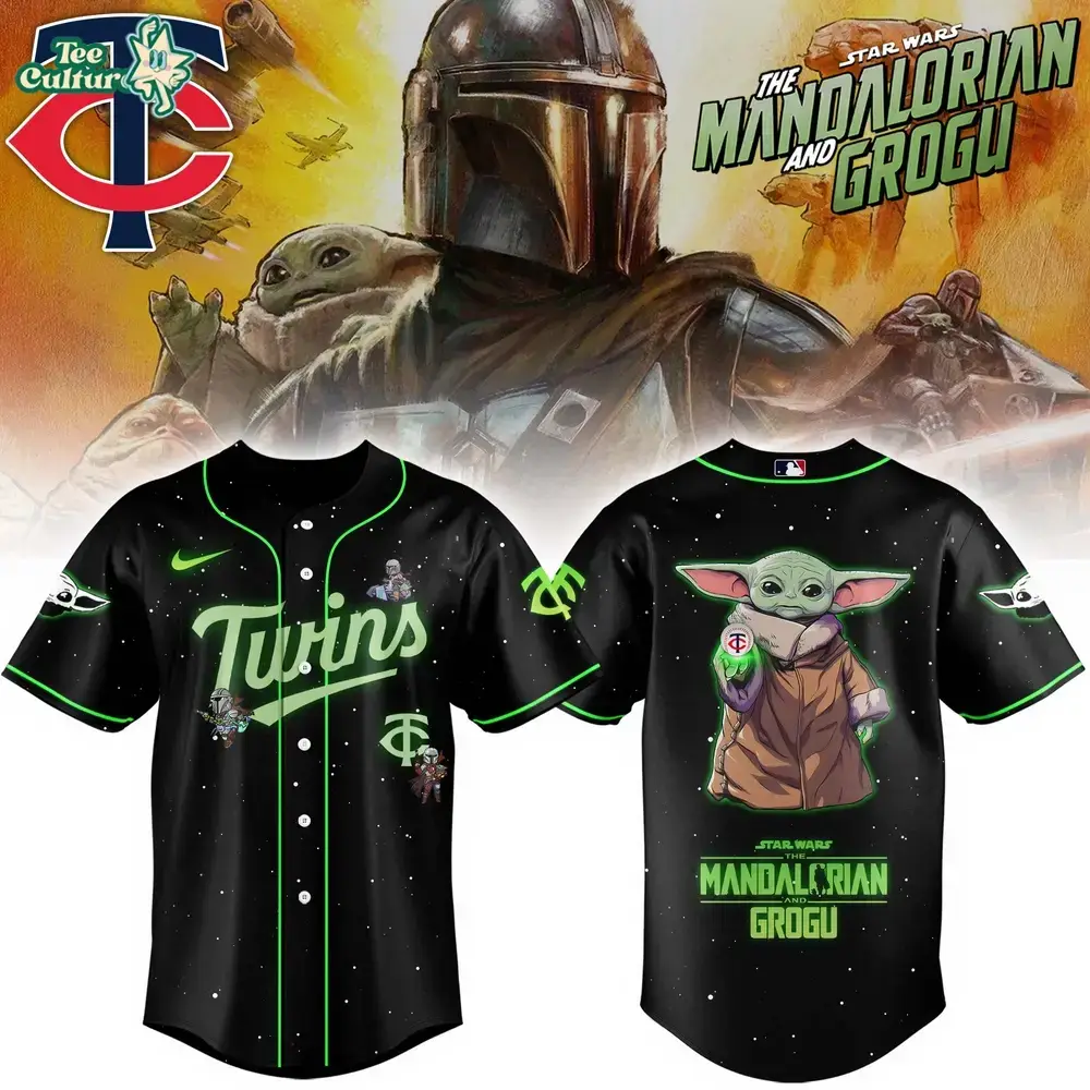 Minnesota Twins x The Mandalorian & Grogu Limited Edition Fan Jersey Image