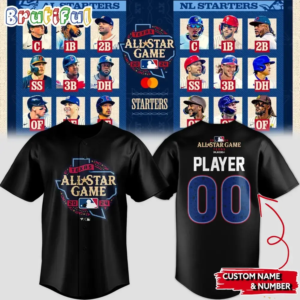 Mlb All-Star 2024 American League Baseball Jersey Image