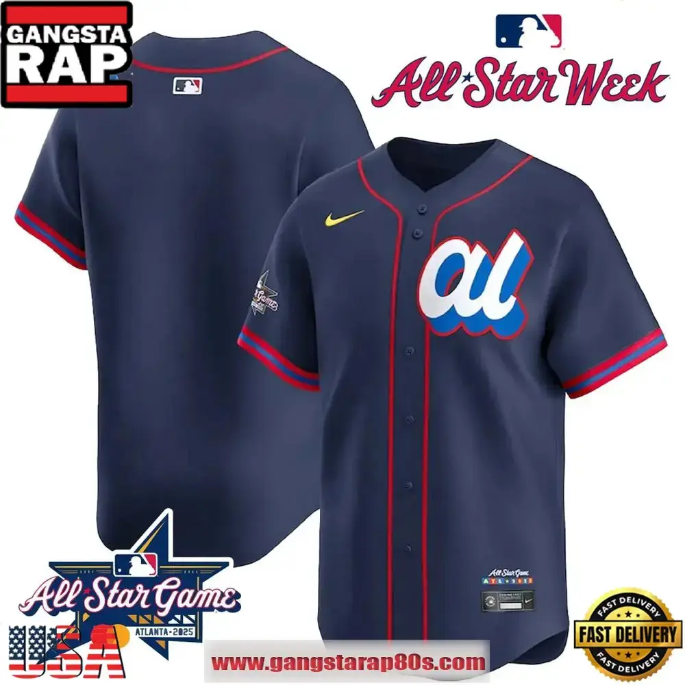 MLB All-Star Game Atlanta 2025 American League Special Baseball Jersey Image