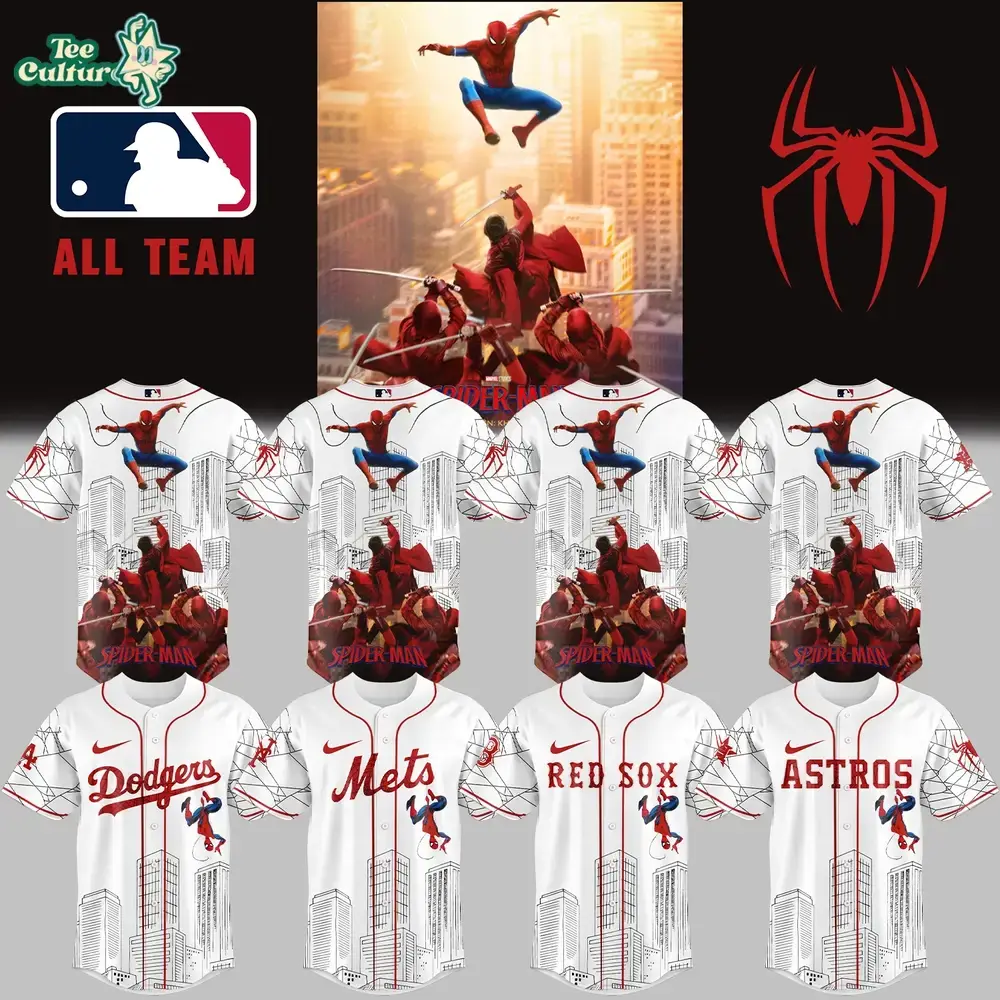 MLB All Teams x Spider Man: Brand New Day Limited Edition - Jersey Image
