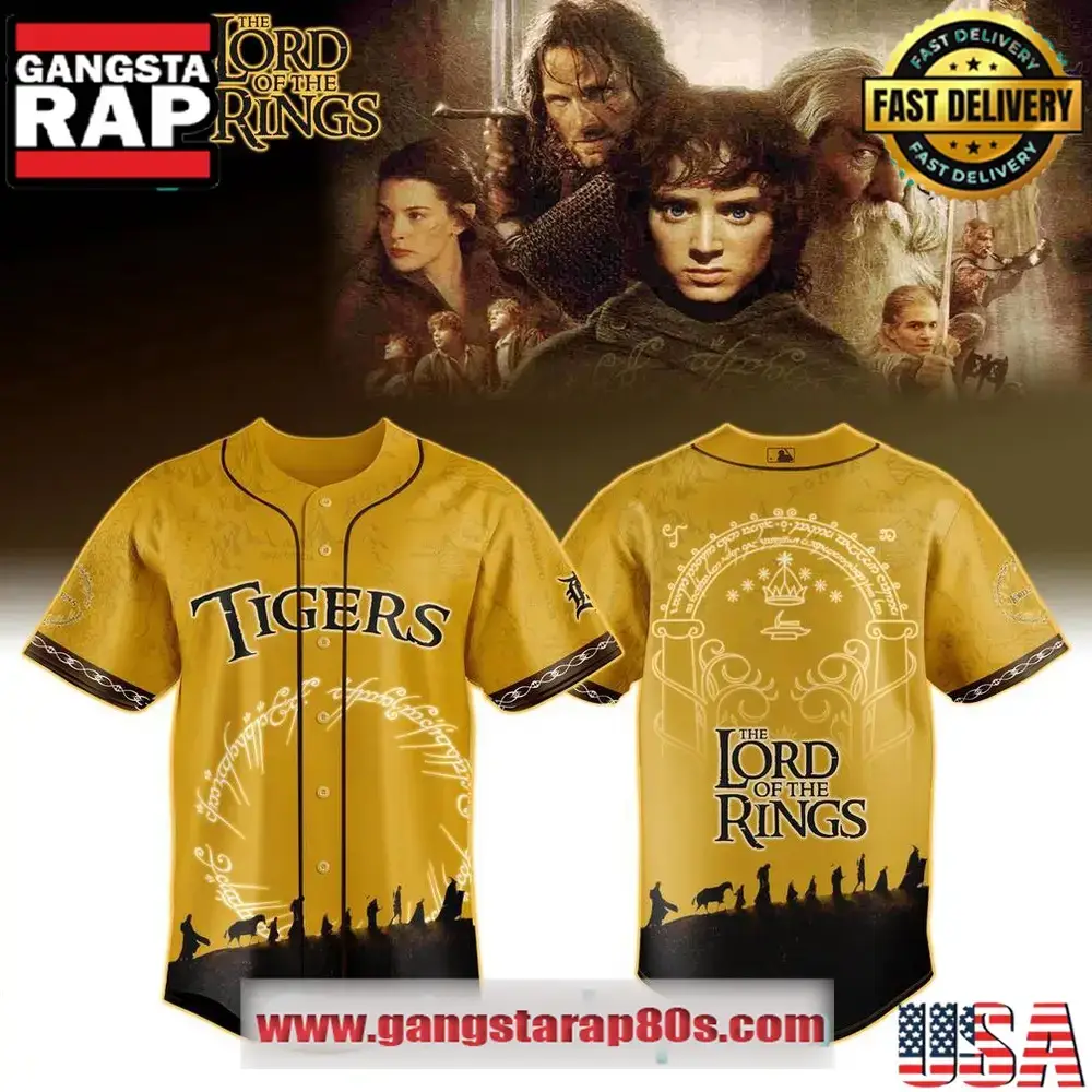 MLB All Teams x The Lord of The Rings Special Baseball Jersey Shirt Image