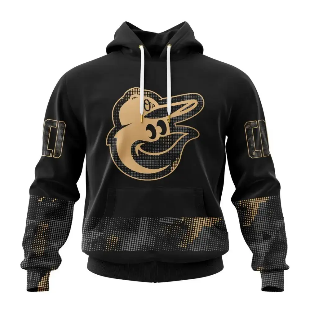 Mlb Baltimore Orioles Special Armed Forces Day Custom Baseball Jersey Image