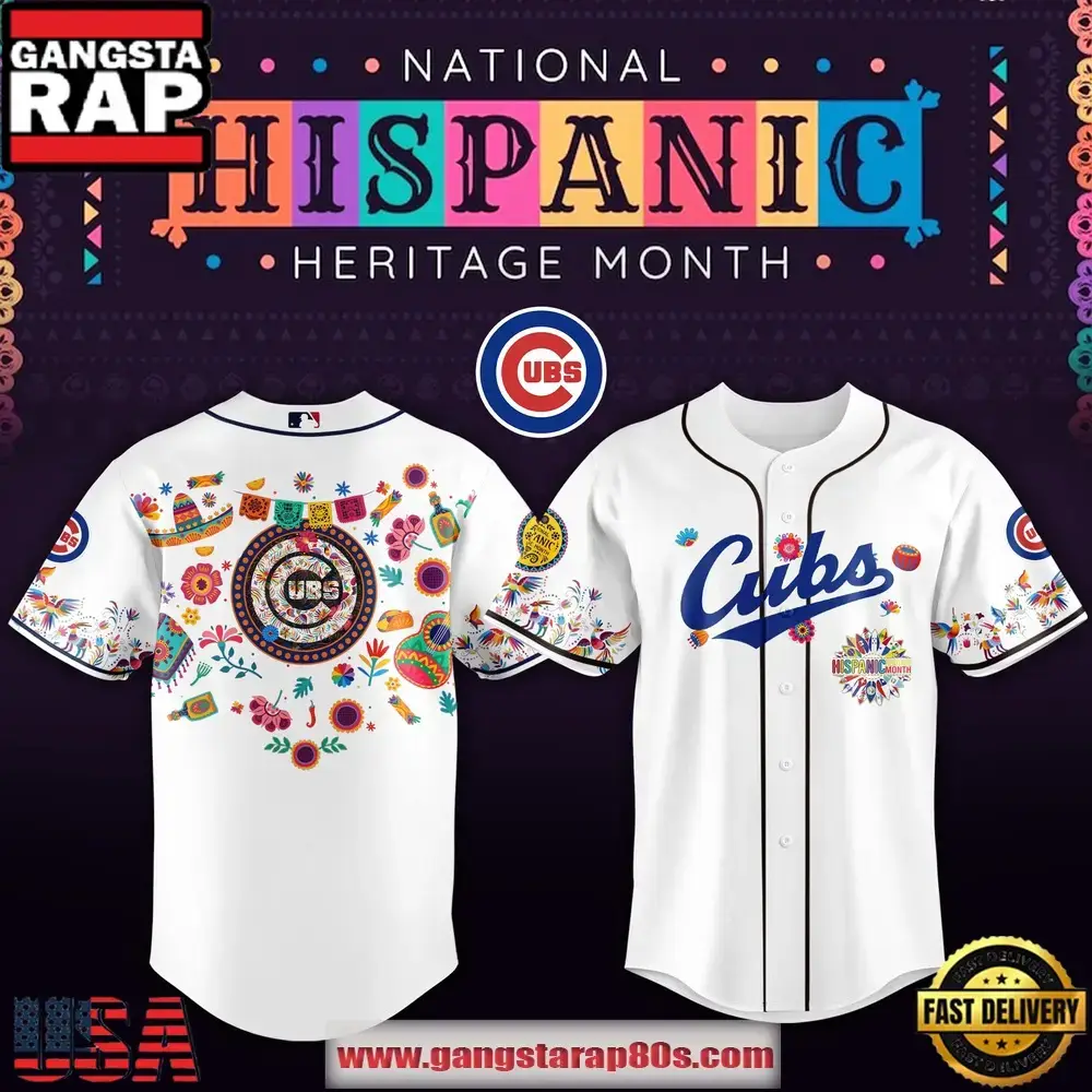 MLB Chicago Cubs X Hispanic Heritage Special Edition Baseball Jersey Image