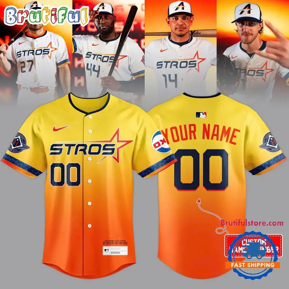 Mlb Houston Astros 2025 City Connect The Next Frontier Baseball Jersey Image