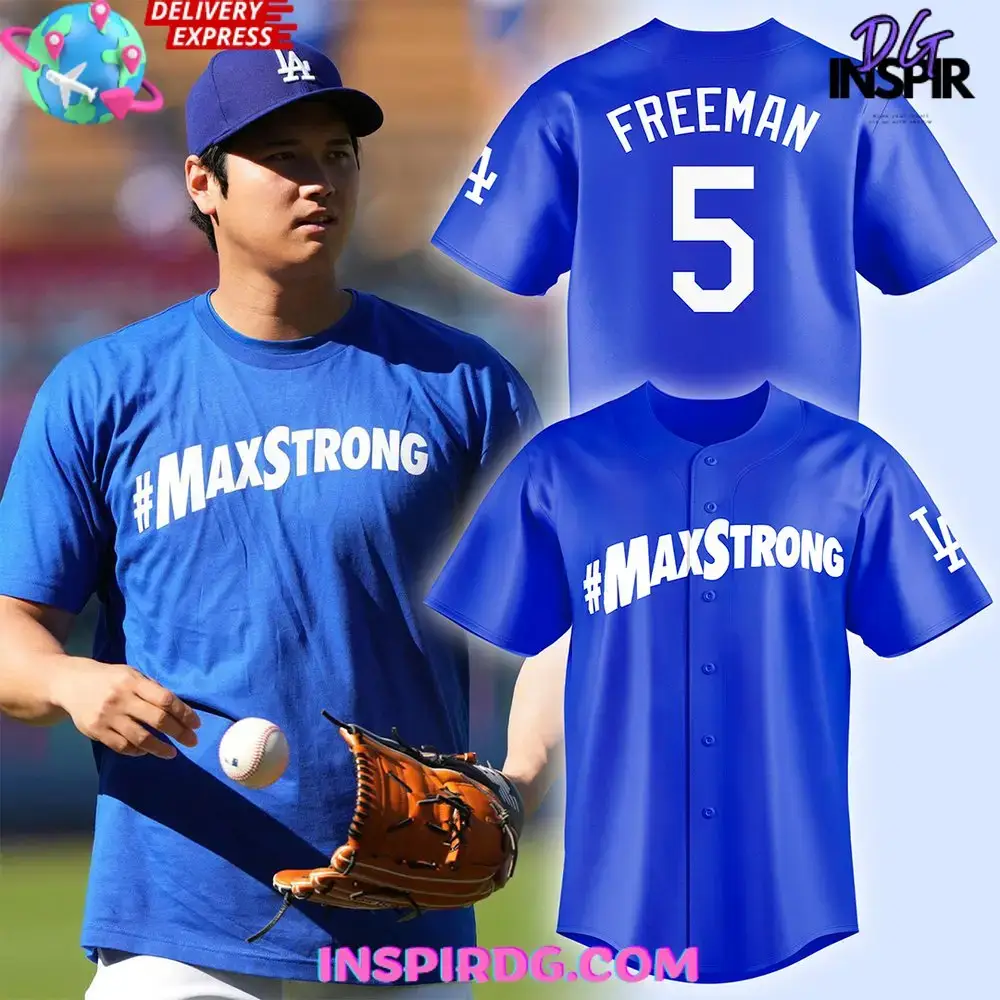Mlb Los Angeles Dodgers Maxstrong Baseball Jersey Image