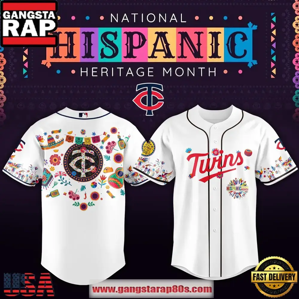 MLB Minnesota Twins X Hispanic Heritage Special Edition Baseball Jersey Image