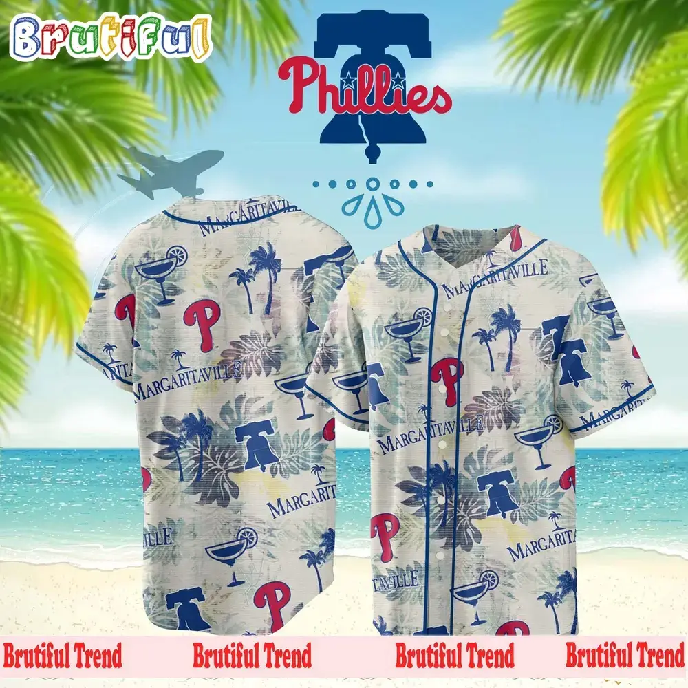 Mlb Philadelphia Phillies 2024 Margaritaville Night Jersey Image