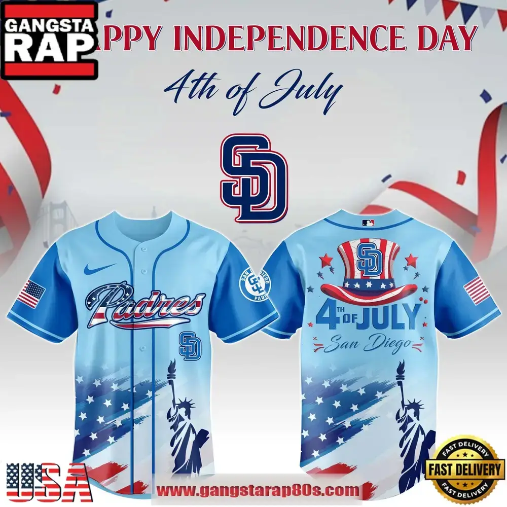 MLB San Diego Padres X Independence Day Special Edition Baseball Jerseys Image