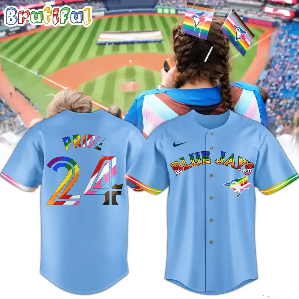 Mlb Toronto Blue Jays Special Pride Night 2024 Baseball Jersey Image