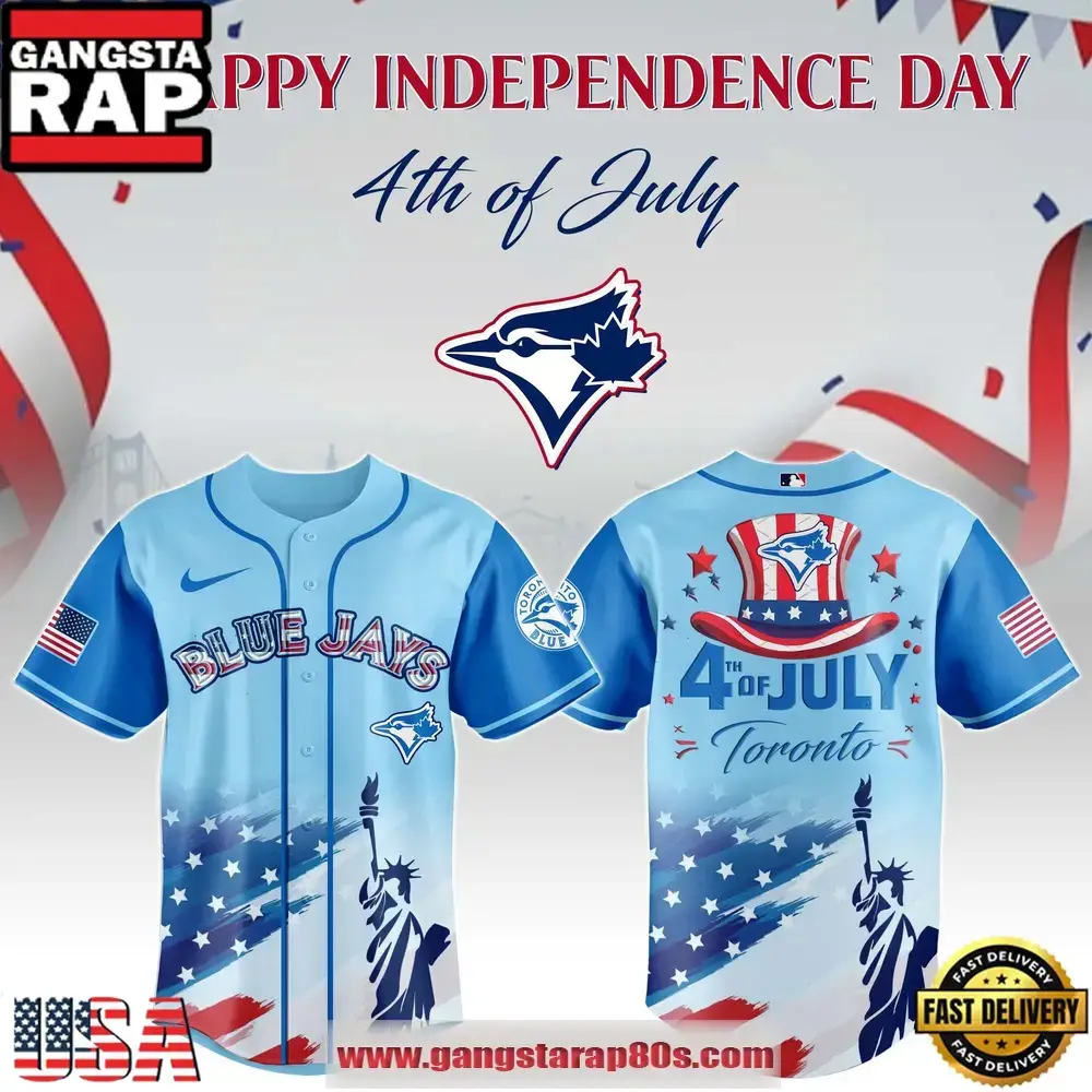 MLB Toronto Blue Jays X Independence Day Special Edition Baseball Jerseys Image